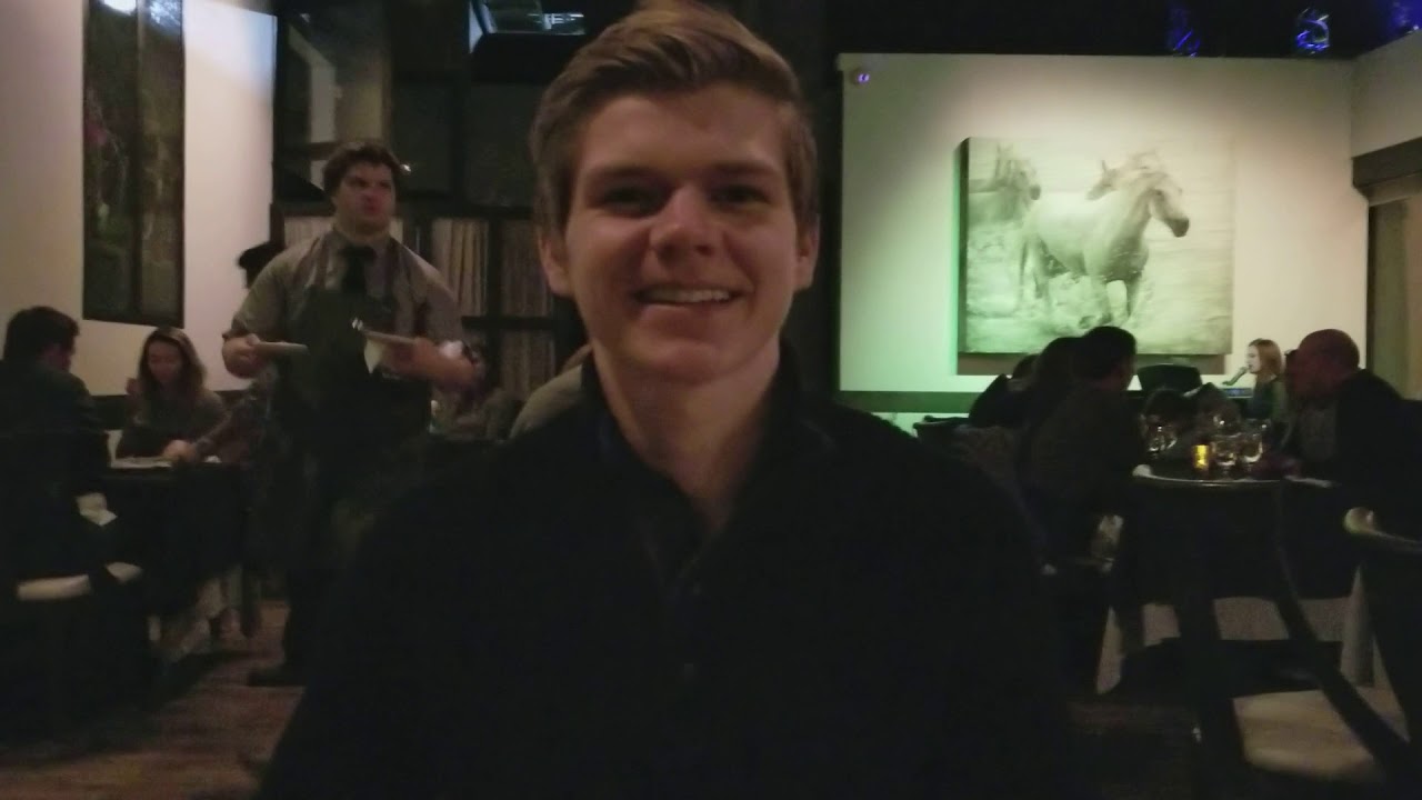 Cameron and I at Riverhorse on Main - Park City- Jan 2018