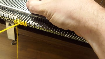 Knitting Machines for Beginners: Part 2 - How it works