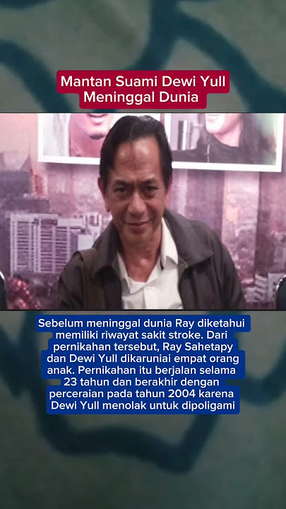 Mantan Suami Dewi Yull Meninggal Dunia #shorts #viralvideo #artis #video