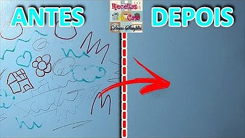 O que tira risco de lápis na parede?