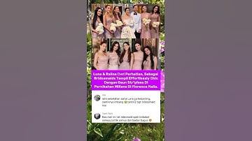 Thumbnail of Luna Maya Dan Raline Shah Tampil Chic Di Pernikahan Millane Fernandez Di Italia