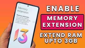 How to Enable MIUI 13 Memory Extension Feature On Xiaomi, Redmi & Poco Phone | Extend RAM Upto 3GB