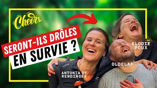 ELODIE POUX teste la SURVIE ! Avec Antonia de Rendinger et Oldelaf