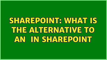 Sharepoint: What is the alternative to an ＜iframe＞ in sharepoint (2 Solutions!!)