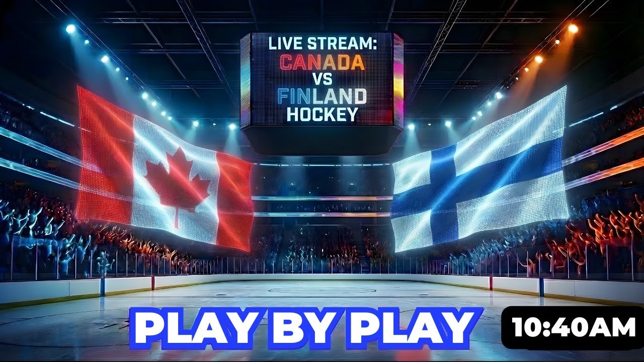 ROAD TO GOLD! 🇨🇦 Canada vs Finland LIVE - Men’s Olympic Hockey Semi-Final! 🏒