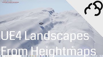 Generate Landscape with Heightmaps in Unreal Engine 4