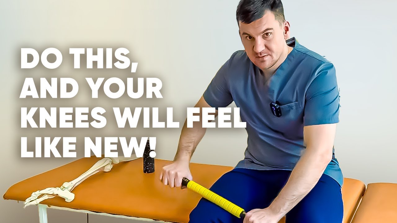 Do these 3 exercises, and you'll forget about knee pain forever! - YouTube