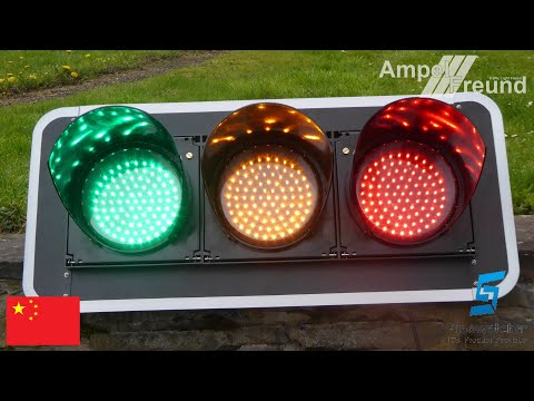 Sinowatcher Technology (China) LED Traffic Light horizontal & left-hand traffic (LHT)