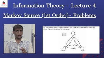 Markov source  - Problem | Information Theory - Lecture 4