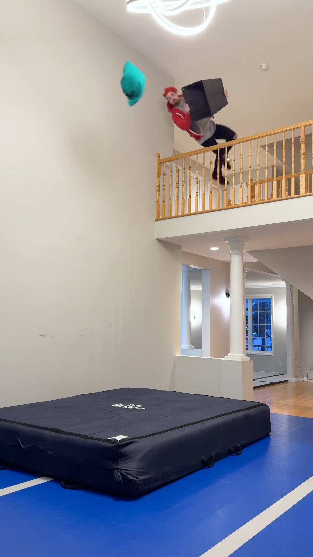 If Cleaning Was a Timed Sport ⏰ Parkour Edition