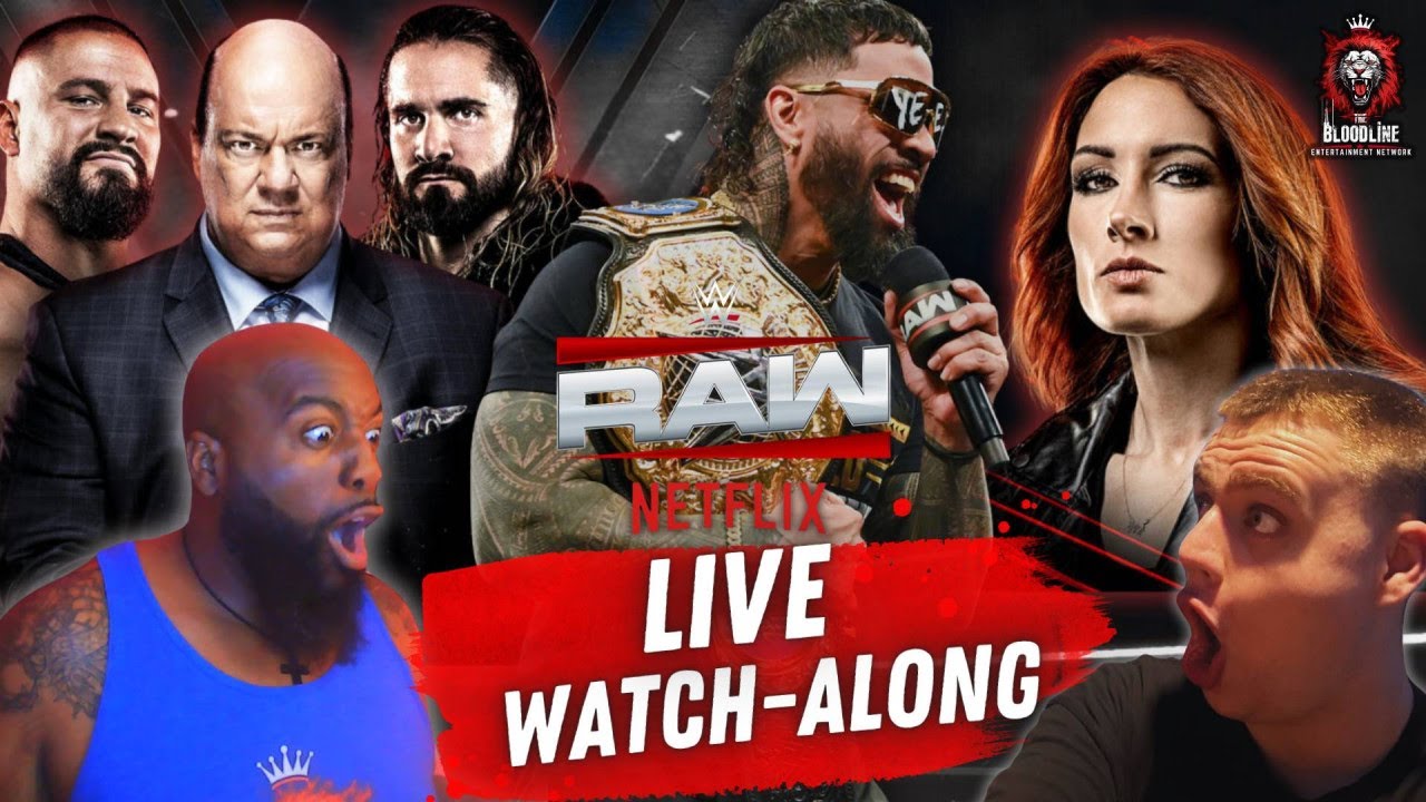 🔥WWE Monday Night Raw | LIVE WWE Raw Watch Party on Netflix!  #wweraw