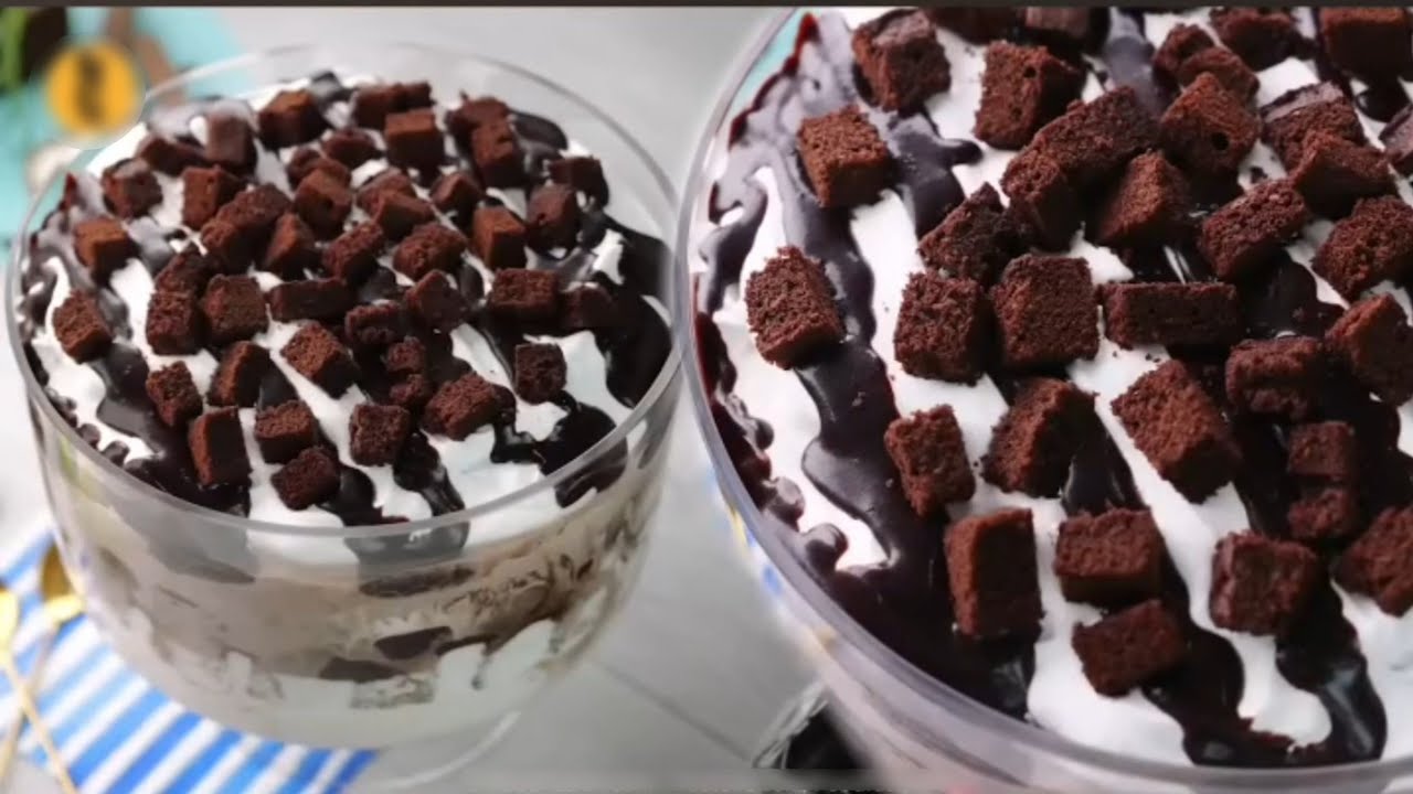I Made An Ice Cream Cake Trifle|chocobar ice cream cake | nutella ice cream | ice cream cake recipe
