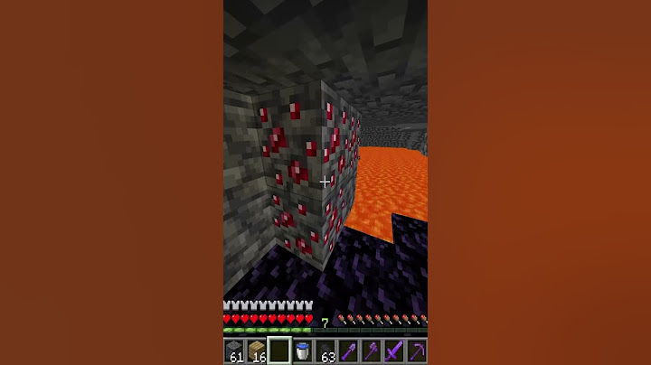 I found Ruby ore in Minecraft