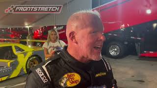 Ken Schrader, Paul Tracy Discuss Their Crash