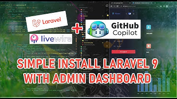 Simple Install Laravel 9 Livewire include Admin Dashboard | Relaxing Sound - ASMR (1)