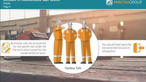 Authorized Gas Tester  09 : Carrying out Fire Watcher Duties