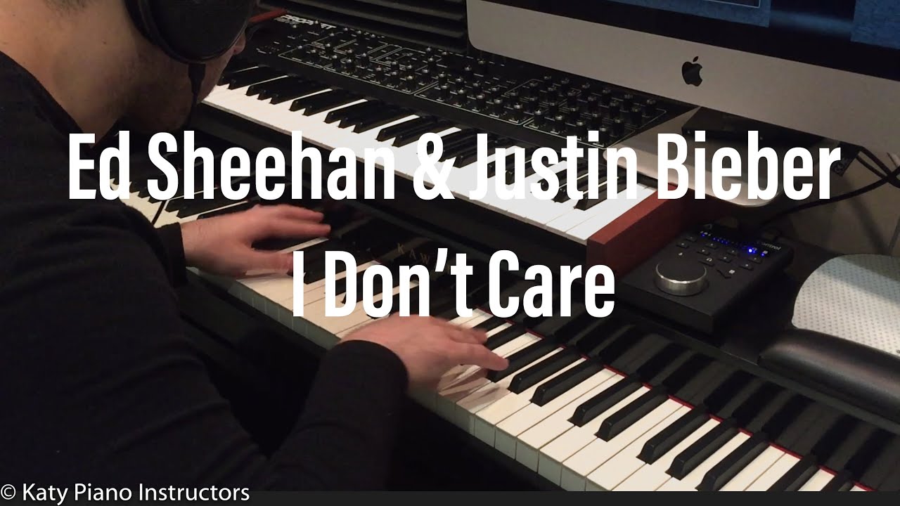 Ed Sheeran & Justin Bieber I Don't Care Cover Katy Piano Lessons