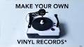 Video for Vinyl record Maker machine