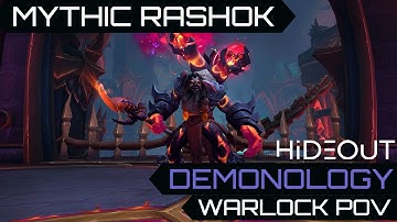 Mythic Rashok (Warlock Demonology POV) | Hideout Frostmourne