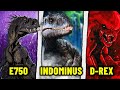All 9 Hybrid Dinosaurs In Jurassic Park The Entire Lore Rebirth World Explained All 9 Hybrid Dinosaurs In Jurassic Park The Entire Lore Rebirth World Explained