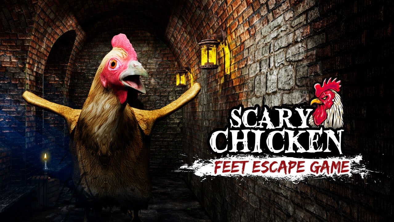 Scary Chicken Feet Escape Game MOD APK cover