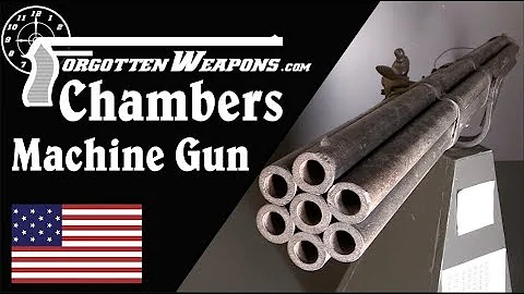 Chambers Flintlock Machine Gun from the 1700s