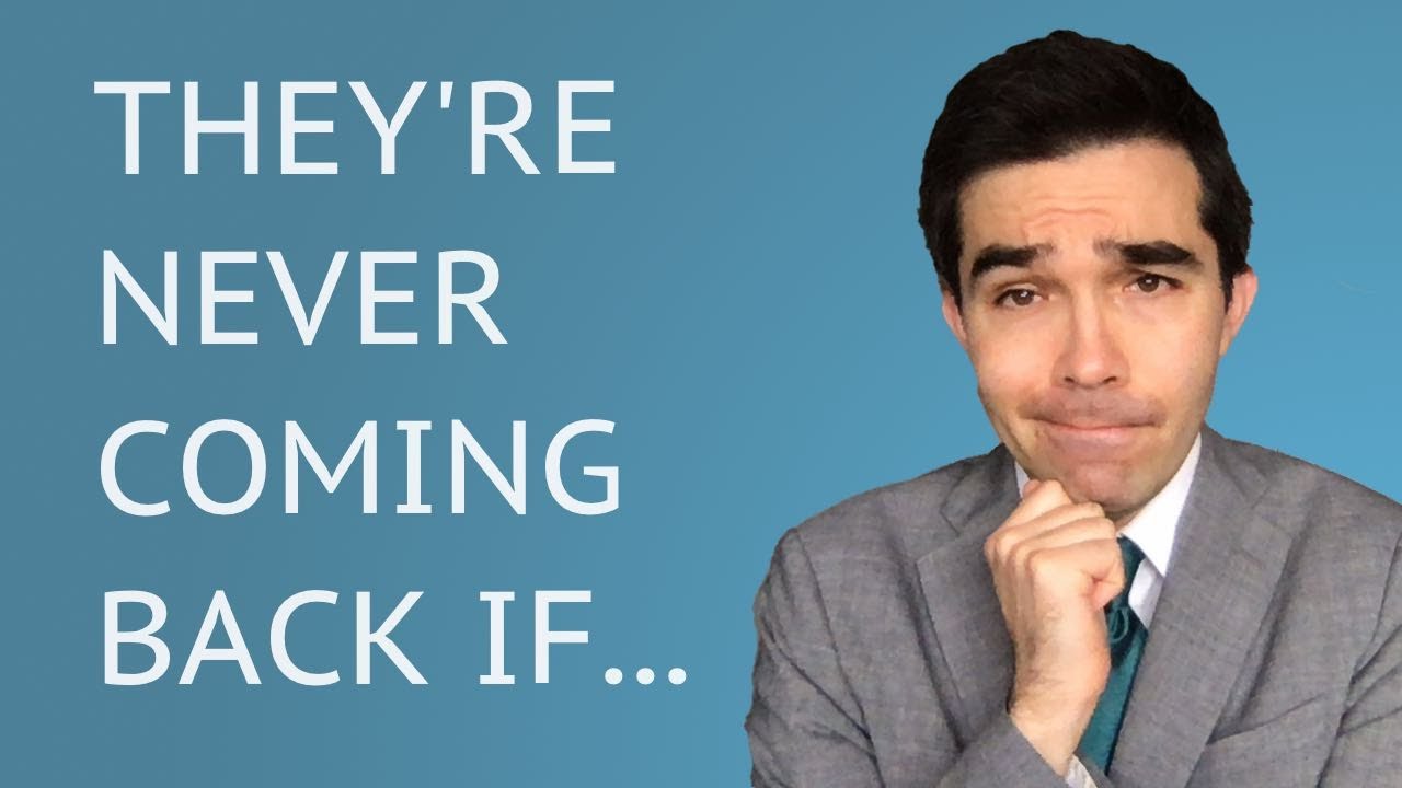 Signs Your Ex Will Never Come Back - YouTube