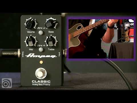 Ampeg Classic Analog Bass Preamp Pedal | Sweetwater