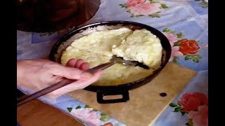 Простой и вкусный омлет с капустой на сковороде!