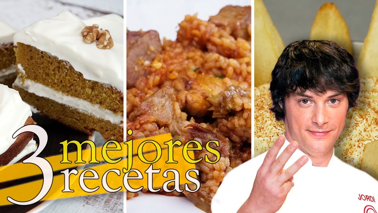 LAS 3 MEJORES RECETAS DE JORDI CRUZ