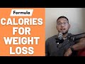 How to Calculate Your Calorie Intake to Lose Weight (Simple Formula!)