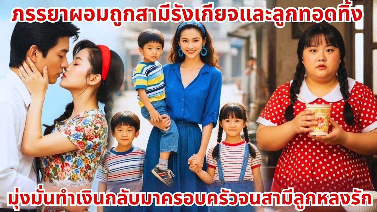 [หนังจีน] ภรรยาผอมถูกสามีรังเกียจและลูกทอดทิ้ง มุ่งมั่นทำเงินกลับมาครอบครัวจนสามีลูกหลงรัก
