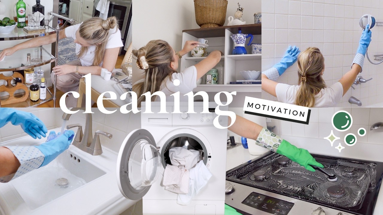 Cleaning Motivation! NEW Whole Apartment Clean With Me! Weekly Cleaning Routine