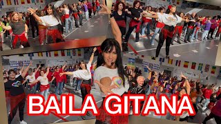 Baila Gitana - Samba Coreografia Petronela Calciu Balli Di Gruppo 2025 Social Dance Latin Dance