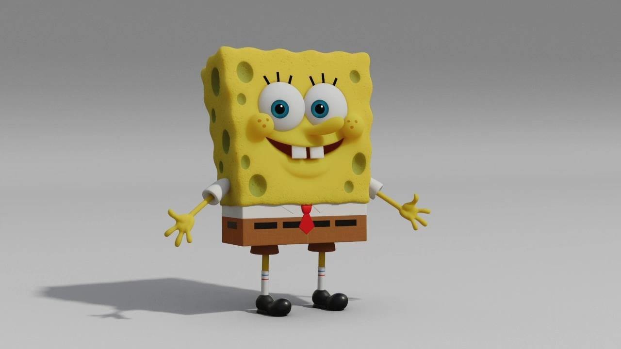 3d sponge. Спанч Боб 3д. Губка Боб в 3д планктон. Губка Боб в 3д губка Боб. Губка Боб в 3д Патрик.