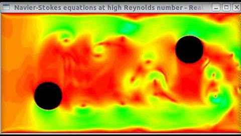 Real Time Navier-Stokes Moving Obstacles on GPU