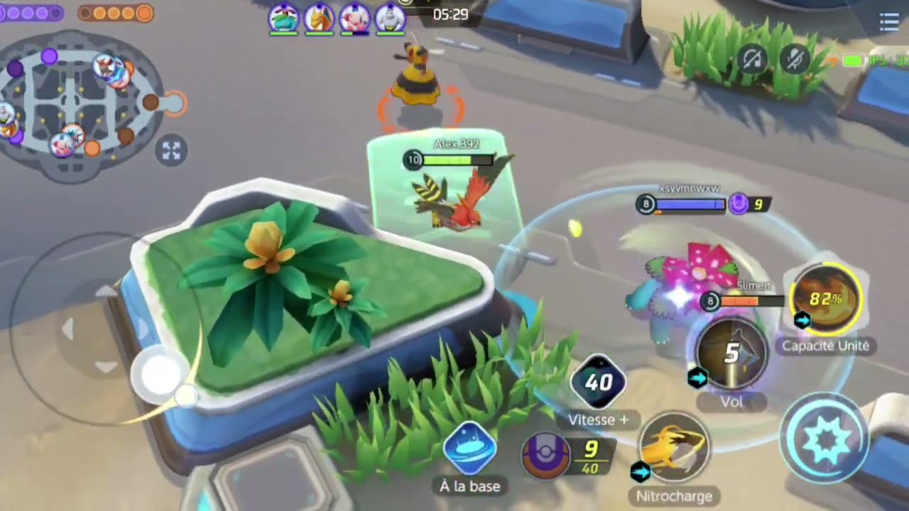 Pokémon Unite épisode 2: gameplay flambusard