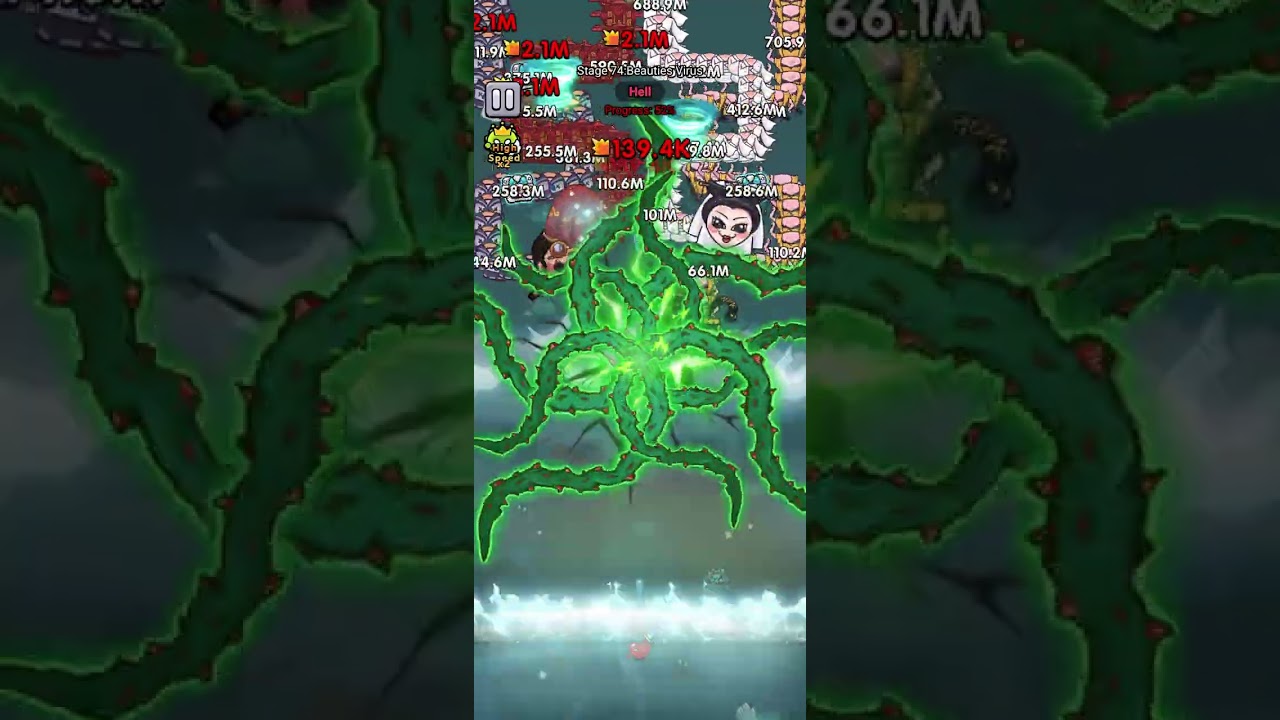 Cell Survivor  - Chapter 74 Hell - Monkey King showcase. Great animations and dmg potential !