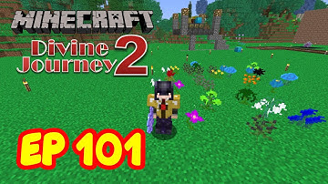 POCIONES DE NIVEL 4, REAGENTS DE TIER 3 Y FLORES DEL BOTANIA - Divine Journey 2 Serie de mods Ep 101
