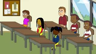 Caillou Gets 5 Strikes At School Ultra-Grounded