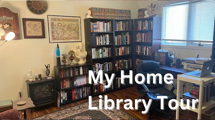 My Updated Home Library Tour