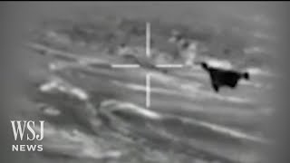 Watch: Israel Releases Footage of Iranian Drone, Missile Interception | WSJ News