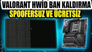 Ücretsi̇z Ve Gerçek Valorant Hwid Ban Kaldirma Yöntemi̇ Sersiz Kanitli