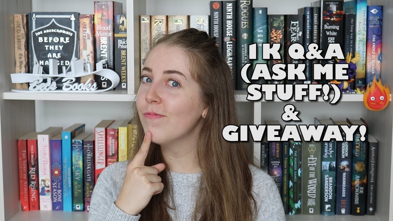 Ask Me Questions: 1K Q&A + Giveaway! (Giveaway closed!)