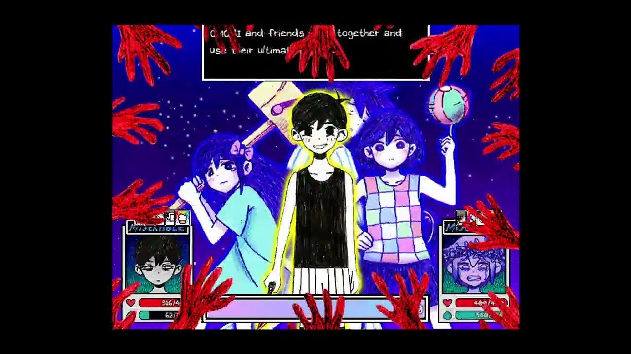 Omori & Basil vs Friends EX, no combined debuffs [OMORI MOD] YouTube