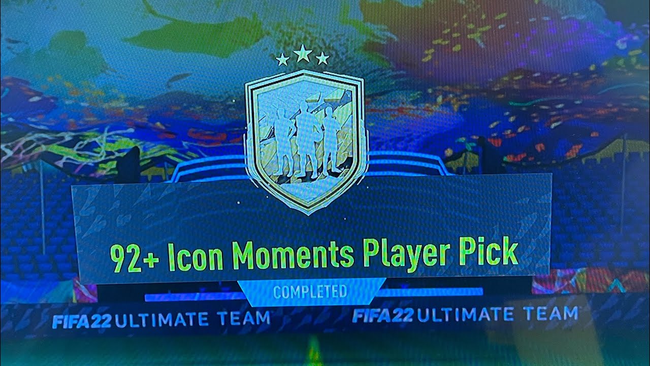 FIFA 22 92+ Icon Moments Player Pick