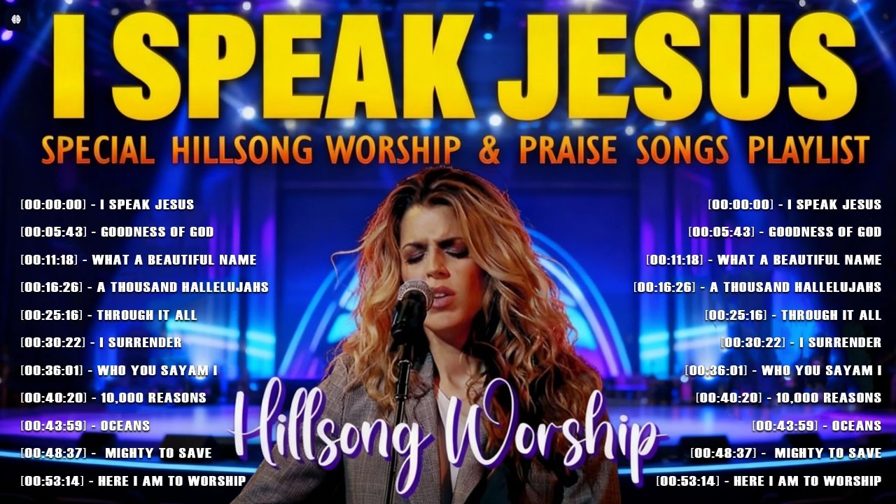 I Speak Jesus ✨Special Worship Songs Playlist 2026,Christian Worship, Hillsong Worship 2026