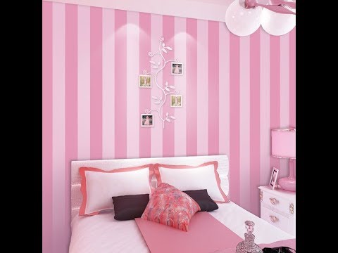 Kreasi Wallpaper  Warna Pink Kamar  Tidur  Remaja  Putri YouTube