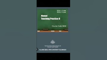 Aiou 8608 Final lesson plan #aiou #aioustudent #viral #shorts #8608 #examcenter #how