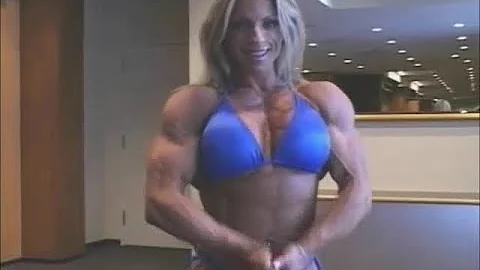 Female Bodybuilder Debi Laszewski - V660 Video Pre...